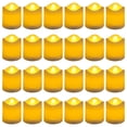 thumbnail image 1 of 24PCS Flameless Votive Candles Electric Fake Candle Battery Operated LED Tea Lights in Warm White for Wedding, Table, Halloween,Christmas Decorations, 1 of 8