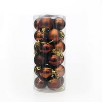 24PCS Large Christmas Balls Ornaments,80mm/3.15 in Shatterproof Plastic Decorative Xmas Tree Ornaments, Assorted Christmas Ball Ornaments for Wedding Mothers Day Party Decorations