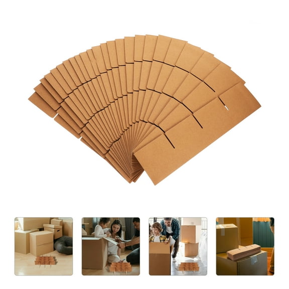 TOYMYTOY Moving Box Partition Well-Protected Brown Paper Dividers 24Pcs