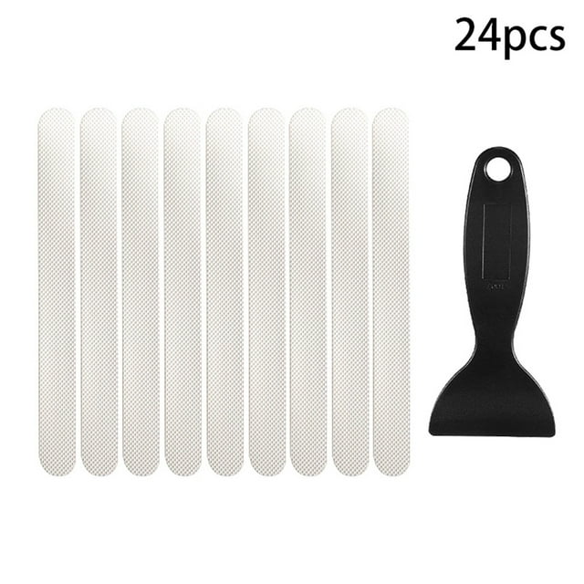 24PCS Non Slip Bathtub Stickers Shower Floor Non Slip Grip Stickers