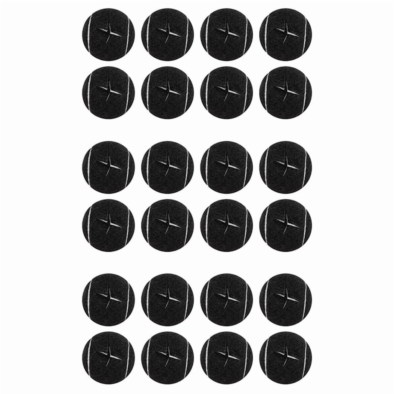 24PCS Precut Walker Tennis Ball for Furniture Legs and Floor Protection, Heavy Duty Long Lasting Felt Pad Covering