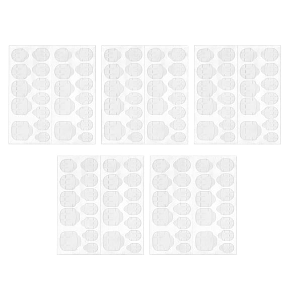 24PCS Resin Sticker Tips for Women Girls - Breathable & Durable Waterproof Flex False Nails Sarapandan