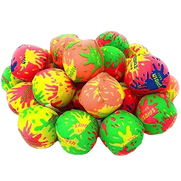 24PCS Reusable Water Balls 2 Inch Soft Water Splash Balls Summer Outdoor Water Fight Toys Fun Pool Beach Water Play Set Lightweight Portable Summer Water Activity Kit