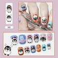 thumbnail image 1 of 24PCS Short Press on Nails for Girls and Women, Fake Nails Kit, 1 of 3