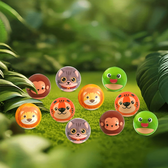 24PCS Squeeze Balls, Animal Squeeze Balls, Classroom Prizes, Party Favors, Stocking Stuffer, Ideal for Holiday Gifts, Goodies Bag Stuffer, Christmas/Easter/Valentine's Day Gift-Assorted Varieties