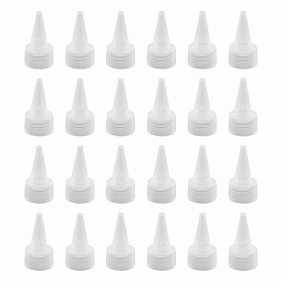 24PCS Squeeze Bottle Cap Replacement Squeeze Bottle Cap Plastic Bottle Squeeze Headfor Squeeze Bottle Dispensing Cap