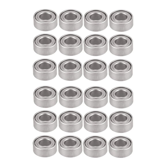 24PCS Steel Bearing 3X6X2mm for C14 C24 C34 C44 MN D90 MN-90 MN99S RC Car Spare Parts Upgrade Accessories