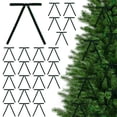 thumbnail image 1 of 24PCS Velvet Christmas Bows for Christmas Tree Rustic Crafts Gift Bows Vintage Velvet Ribbon Bows for Xmas Home Decor Wedding Outdoor Indoor, 1 of 6