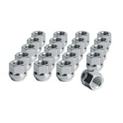 24PCs FORD 14X2 CHROME ACORN OPEN END LUG NUTS FOR FORD LINCOLN