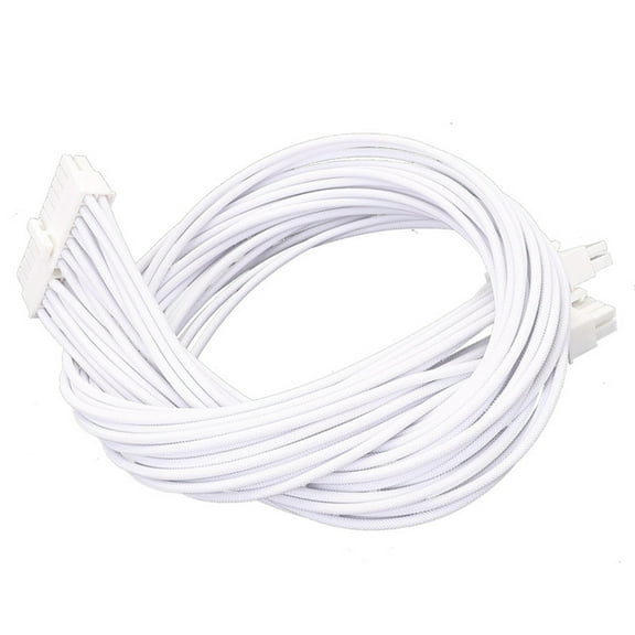 24PIN Modular Cable Mainboard 24Pin Power Cable 24Pin to 18Pin+10Pin Splitters Cord for Computer Mainboards