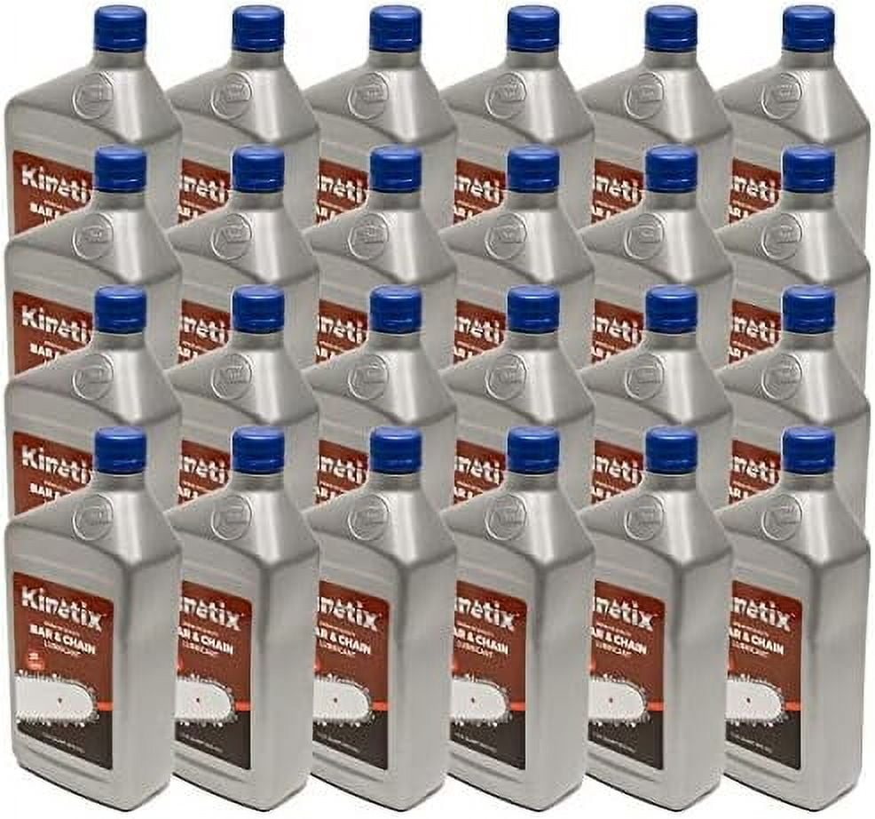 24PK Quart  Chainsaw Bar & Chain Oil 80009 Compatible With Echo Stihl Husqvarna Poulan