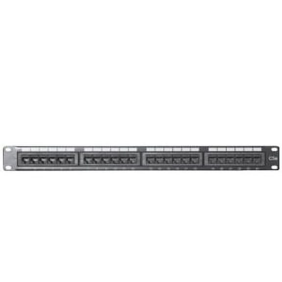 24PORT CAT6 PATCH PANEL COMPREHENSIVE CONNECTIVITY