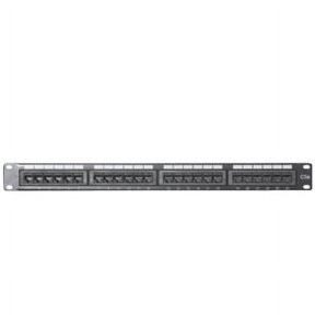 24PORT CAT6 PATCH PANEL COMPREHENSIVE CONNECTIVITY