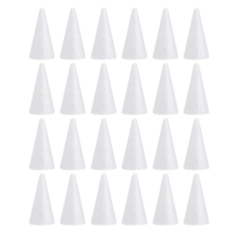 polystyrene for DIY crafts crafts white christmas tree White foam