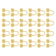 thumbnail image 1 of 24Pack Straw Cover Cap, Khaki Silicone Straw Tips Cover Fits 8mm/0.32" OD Drinking Straws, 1 of 7