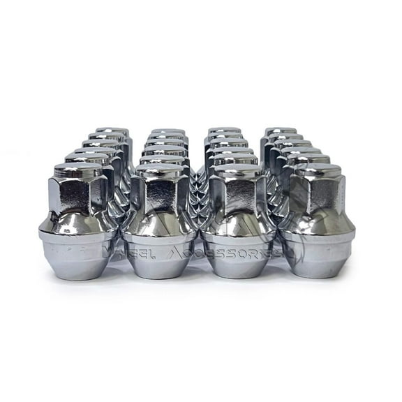 24Pc 14x1.5 Chrome Ford OEM Factory Style Lug Nuts Fits Ford F-150 Expedition 1.75" ACPZ-1012-B