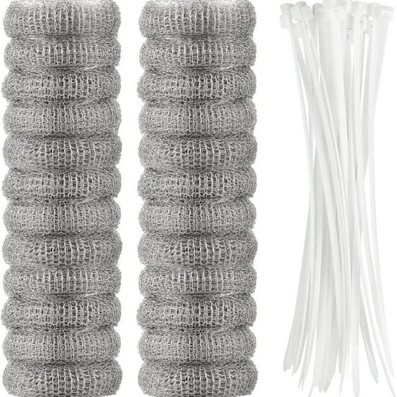24Pc Lint Traps Washing Machine Snare Laundry Mesh Washer Hose Filter