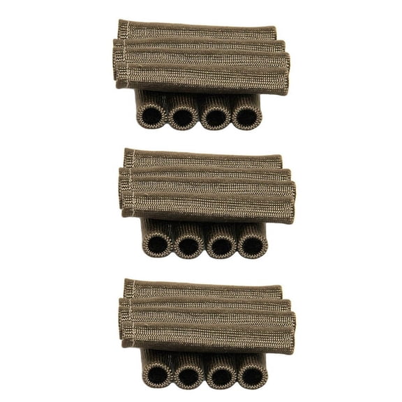 24Pcs 2500 for Wire Boots Protector Sleeve Heat Shield Cover for LS1/ Titanium,24 x Titanium Wire Boot Sleeves,Titanium