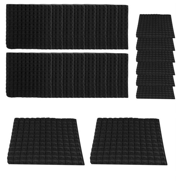 24Pcs 30X30X2.5cm Sound Insulation Foam