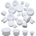 thumbnail image 1 of 24Pcs 4 Style Silicone Bottle Seal Plug Reusable Replacement Bottle Stopper White 9~19x8~11mm pin: 5~15mm 6pcs/style, 1 of 8