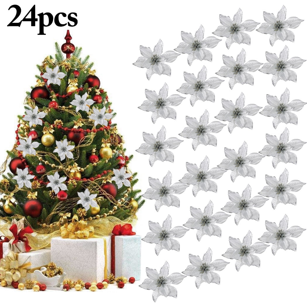 ADOCARN 50pcs Simulated Three-Pointed Flower Wedding Decorations Glass  Flowers with Stems Crystal Bridal Christmas Tree Ornaments DIY Crown Supply  Decorative Material Iron Bride Acrylic - Yahoo Shopping