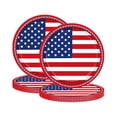 thumbnail image 1 of 24Pcs 7in Small Patriotic Paper Plates Independence Day Disposable Tableware for Family Gatherings, 1 of 6