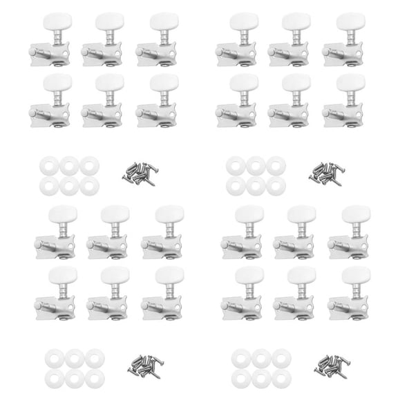 24Pcs Acoustic Guitar String Tuning Peg Tuner