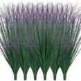thumbnail image 1 of 24Pcs Artificial Grass Plants, Faux Shrubs Wheat Grass, Artificial Tall Grass Fake Plants for Outdoor Decor,Artificial Greenery Stems Weed for Room Indoor Home Decor（Green Red Tail）, 1 of 10