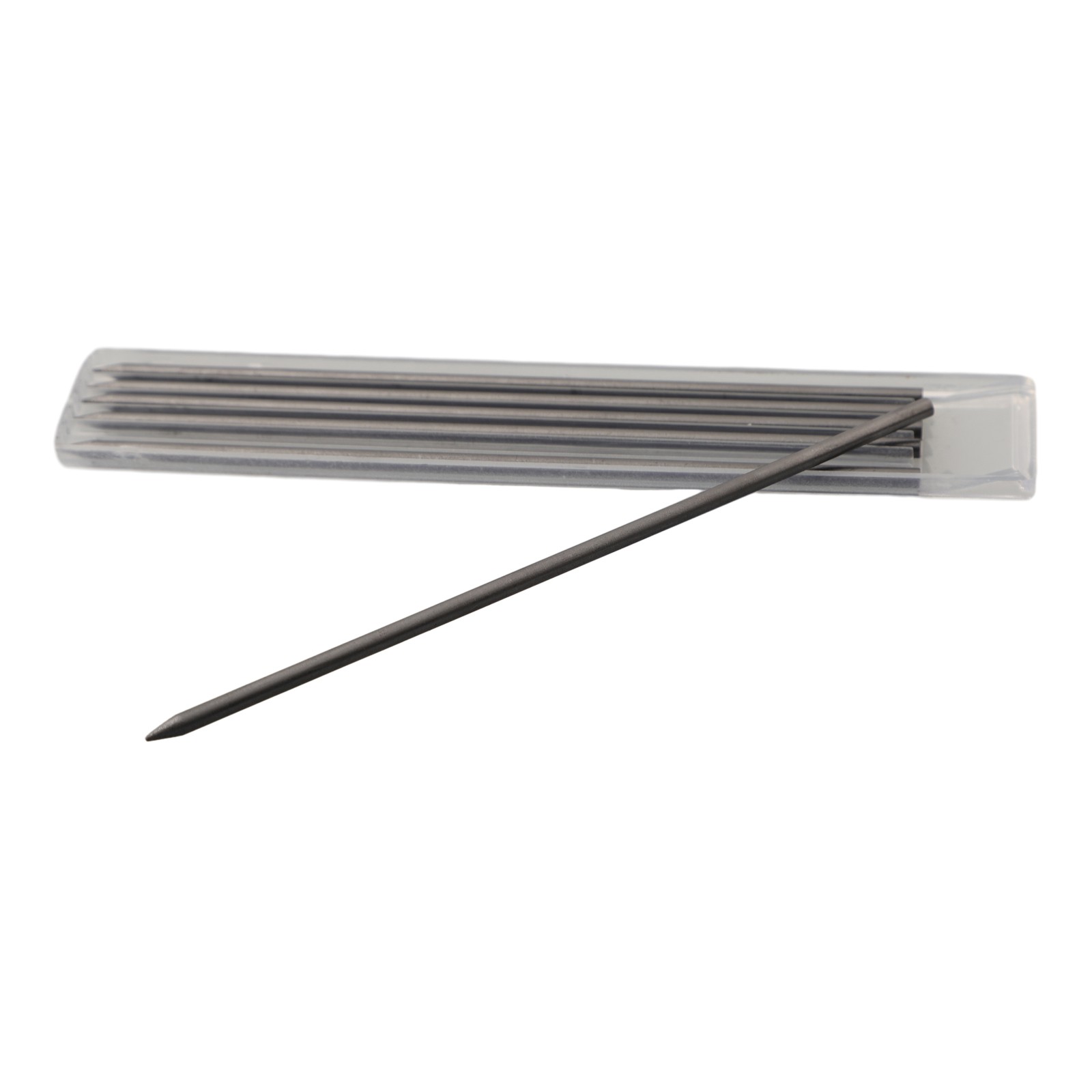 24Pcs Black Tracer Pencil Refills for Carpenter for Deep Hole Mark Pencil