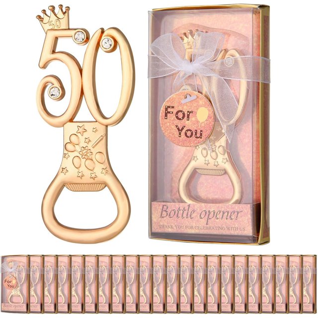 24Pcs Bottle Openers for 40th Birthday Party Favors 40th Wedding