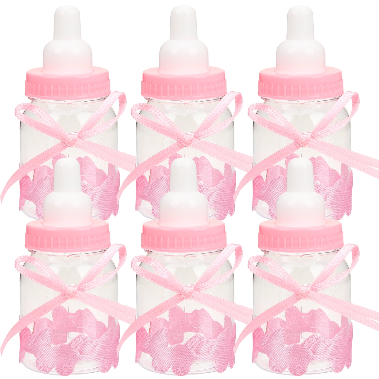 24Pcs Candy Boxes Milk Bottle Candy Holder Creative Baby Shower Candy Container