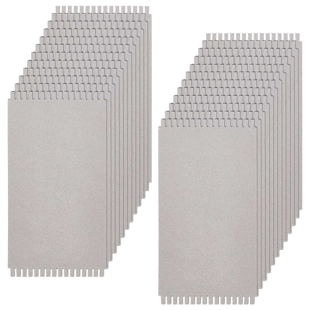 24Pcs Cardboard Weaving Looms Weaving Auxiliary Boards Knitting Tools Rectangle Gainsboro 33x16.5x0.2cm