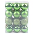 thumbnail image 1 of 24Pcs Christmas Balls Ornaments for Xmas Tree - Shatterproof Christmas Tree Decorations Christmas Ornament Balls Small Hanging Ball Green, 1.57inch, 1 of 4