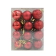 thumbnail image 1 of 24Pcs Christmas Baubles Xmas Tree Small Solid Hanging Balls Party Decor 30mm Ornament Decoration, 1 of 3