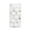 thumbnail image 1 of 24Pcs Christmas Decorative Ball Electroplated Plastic Ball 1.18 inch Barrel Christmas Ball Shopping Mall Ceiling Christmas Tree Pendant Hanging Ball, 1 of 2