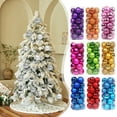 thumbnail image 1 of 24Pcs Christmas Tree Balls Ornaments for Xmas Christmas Tree 30mm/1.18" Shatterproof Christmas Tree Decorations Hanging Ball for Holiday Wedding Party Christmas Tree Christmas Decorations Clearance, 1 of 8