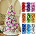thumbnail image 1 of 24Pcs Christmas Tree Balls Ornaments for Xmas Christmas Tree Shatterproof Christmas Tree Pendants Hanging 33mm Christmas Baubles Balls Ornaments Set Pack Clearance, 1 of 8