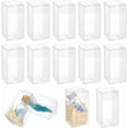 thumbnail image 1 of 24Pcs Clear Gift Box 1.5x1.5x3.1inch Small Cases for Organizing Candy Pantry - Transparent Display for Birthday Wedding Dessert Cookies Clear DIY, 1 of 6