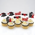 thumbnail image 1 of 24Pcs Congratulations Class of 2026 Cake Topper Graduation Party With Cake Topper Diploma Cap And For Commencement Celebration Event & Party, 1 of 5