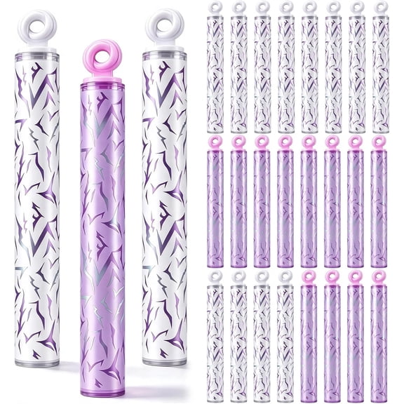 24Pcs Crack Print Mini Bubble Wands | Birthday Party Favors Goodie Bag Piñata Fillers Kids Party Treat Bag Stuffers