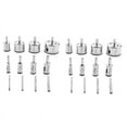 thumbnail image 1 of 24Pcs Diamond Drill Bits Glass Tile Bits Set, Hollow Core Drill Bits, Extractor Remover Hole Saws, 1 of 5