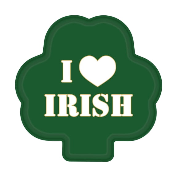 24Pcs Disposable Paper Plates for St. Patrick's Day Themed Party Decoration Supplies
