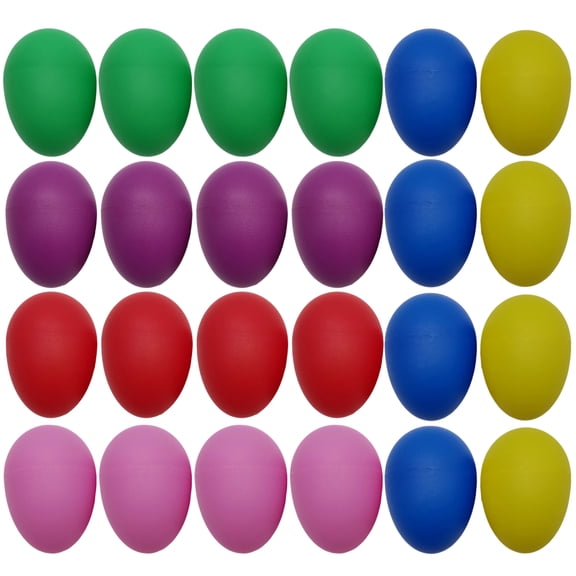 24Pcs Egg Shakers, Percussion Instruments, Rhythm Toys for Birthday Party Gift