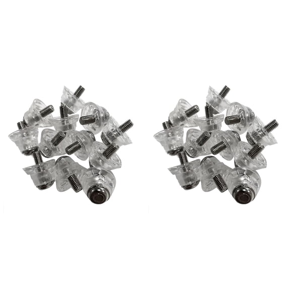 24Pcs Football Boot Studs Shoe Replacement Spikes 13mm 16mm Football Shoe Studs Spikes for Football Shoe