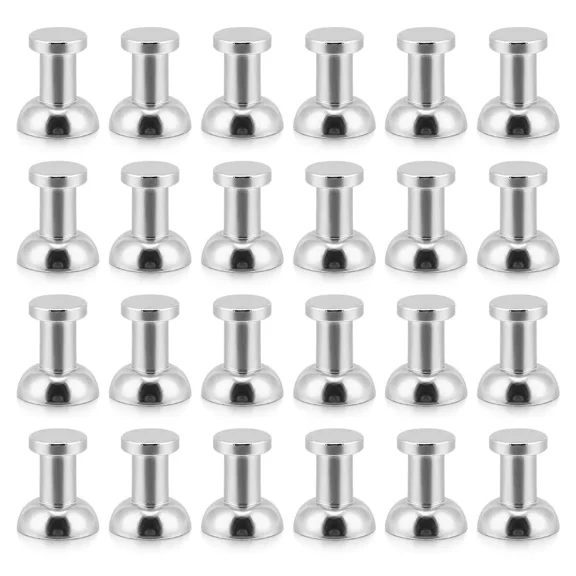 24Pcs Fridge Magnets For Whiteboard Refrigerator Magnets Strong Diy Magnets Set