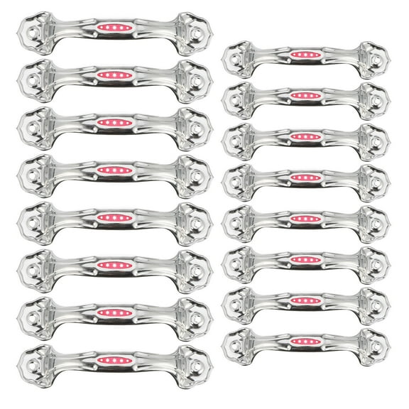 24Pcs Furniture Drawer Handle Wardrobe Grips Cupboard Door Knobs for Home