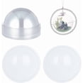 thumbnail image 1 of 24Pcs Half Ball Dome 3.1 Inch Clear Plastic Domes Candy Holder Shaker Domes Transparent Plastic Dimensional Dome Packing Covers, 1 of 9