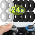 thumbnail image 1 of 24Pcs Handle Protection Rings Precision Control Ring Aim Assist For Ps4 For Ps5 Black Low Elasticity Smile Home, 1 of 6