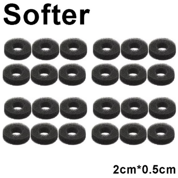 24Pcs Handle Protection Rings for Precision Control Ring Aim Assist for Ps4 for Ps5 Black Low Elasticity