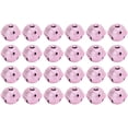 thumbnail image 1 of 24Pcs Jingle Bells, New Year's Frosted Jingle Bells, with Star Cutouts, Cheerful Sound, Metal Bells Craft for Wreath, Holiday, Home and Christmas Decoration(Pink), 1 of 5
